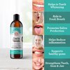 Old GuruNanda Whitening Pulling Oil & Dental Kit, Ayurvedic Blend of Coconut Oil & Pure Peppermint Essential Oil. Natural TeethWhitening Oral Rinse, Helps Bad Breath, Healthy Gums (8 fl. oz. x 2)
