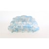Generic Sky blue and white marbled hair claw clip for medium hair
