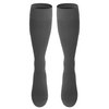 Truform 20-30 mmHg Compression Stockings for Men and Women, Knee High Length, Closed Toe, Gray, Medium (8865GR-M)