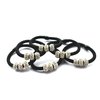 Ruihfas 10Pcs Lady Girls Shiny Rhinestone Rubber Band Hair Rings Korean Hair Accessories Hair Ropes Ponytail Holder
