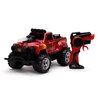 JADA Toys Battle Machines 1:16 Laser Combat RC Remote Control Car 2-Pack, 2.4 GHZ Red/Blue Truck, Toys for Kids and Adults (251109005)
