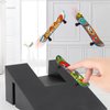 ONEST 26 Pieces Mini Fingerboards Skateboard Set Creative Fingertips Movement Mini Skateboard Starter Kit Finger Sports Party Favors Novelty Toy Gift for Kids