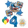 Anagram Thomas the Train Engine 4th Birthday Party Supplies and Balloon Decorations