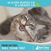 Raw Paws Silvervine Sticks for Cats, 30 (Pack) - Silvervine Cat Toy for Indoor Cats, Catnip Sticks, Matatabi Cat Chew Stick, Silvervine for Cats, Silver Vine Sticks Cats Kicker Toy, Cat Toy Silvervine