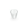 Fox Run Brands 4-Ounce Mini Shot Glass Measuring Cup, 4 oz, Clear