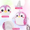 CozyWorld Penguin Plush Stuffed Animals Plushie Original Cute Soft Cuddle Pillow for Boys and Girls, 12"