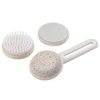 Rui Smiths CarbonConscious Pedicure Grooming Set for Smooth Skin and Soles | Includes Interchangeable Foot File, Pumice and Cleaning Brush Attachments | Made with Wheat Straw Bioplastic