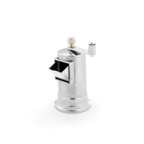 Fox Run Pepper Mill Crank Grinder, 2.25 x 2.25 x 4.25 inches, Metallic