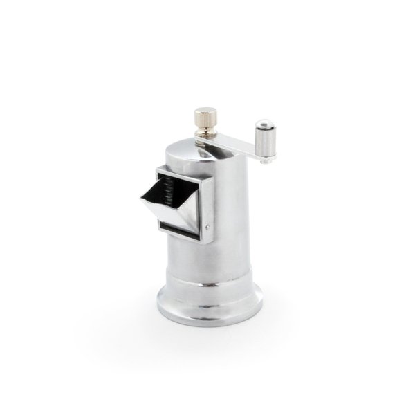 Fox Run Pepper Mill Crank Grinder, 2.25 x 2.25 x 4.25 inches, Metallic