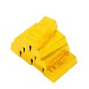 Kisangel 2Pcs Fake Gold Bar Golden Brick Replica Bullion Decorative Movie Prop Novelty Gift Pirate Party Supplies