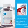 Consult Health - Primo Beets Treats Gummies - Circulation Super Nutrition with Beet Root Powder - Black Cherry Flavor