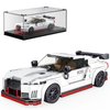 Mould King Speed Champion Nissan GTR Car Models Building Toys with Display Case, 27031 Model Car Kits Building Blocks, Race Car Building Sets, JDM Car Building Kits for Adults Kids 8+(356PCS)