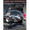 Amazicha Theft Deterrent Saddlebag Locks Saddle Bag Mounting Screw Bolt Black for Harley Davidson Touring Street Glide,Electra Glide, Road Glide, Road King 1988-2024
