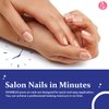 30 Pieces Fake Nails Short Almond Press on Nails Light Pink French Tip Nails for Women Real Nude Glue on Nails Short Acrylic Nails Press on Natural Gel Stick on Nails Strong False Nails Set for DIY