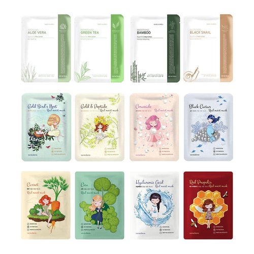 Veraclara] Facial Face Mask | Korean Skin Care Mask (24 Combo)
