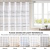 INK+IVY NEA 100% Cotton Shower Curtain Boho Tassels, Multi-Color Stripe Print Machine Washable, Modern Home Bathroom Décor Bathtub Privacy Screen, 72" x 72", Off White/Gray