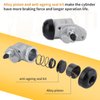 Fit for Backing Marine Trailer 10"/12" Hydraulic Brake Uni-Servo Wheel Cylinders K71-424-00 K71-425-00 054-064-00 054-065-00