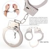 Beelittle Police Officer Role Play Kit Police Hat Handcuffs Walkie Talkies Policeman Badge Sunglasses Police Costume Accessories for Cop Swat FBI Halloween Party Dress up (A)