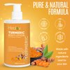 Healov Turmeric Lotion for Spots - Natural Turmeric Skin Brightening Cream for Face & Body - Cleanse Skin, Fight Acne, Even Tone, Clear Scars, Sun Damage, & Discoloration - with Vitamin C