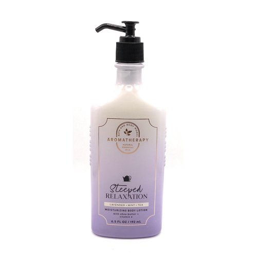 Bath & Body Works Aromatherapy Steeped Invigoration Lavender Mint Tea Moisturizing Body Lotion, 6.5 Ounce