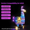 Rorliny LED Lighting Kit Compatible with Lego Fortnite Supply Llama 77071 (No Lego Models), Creative Light Set Compatible with Lego 77071