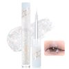 Bekoeen Korean Glitter Eyeshadow Eyeliner,Bling Long Lasting liquid Eye Shadow,Waterproof korean Eye MakeUp,Pigmented Glitter for Eye Make Up Set (02)