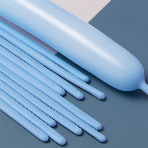 260 Balloons Pastel Blue, Thickened 100 Pack Long Balloons Twisting Skinny Magic Balloons for Balloon Arch Animals Clown Birthdays Party Baby Shower Bachelorette Weddings Decorations Supplies