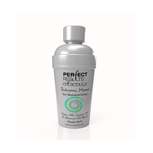 Perfect Results Cocktails Bahama Mama Hair and Skin Oil (3.76 oz) - Lightweight & Moisturizing - Argon, Jojoba & Almond Oil