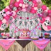 137Pcs Disco Cowgirl Party Decorations, Bachelorette Cowgirl Balloons Hot Pink Balloon Garland Arch Kit Let's Go Girls Banner Western 2000s 90s 80s Birthday Party Supplies