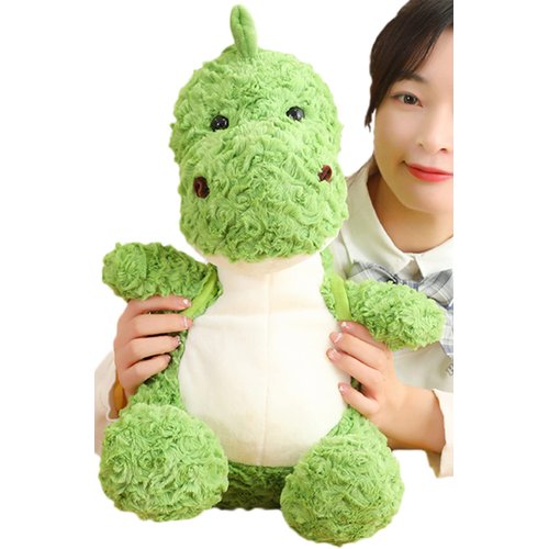 Cute Soft Dinosaur Stuffed Animals Dinosaur Plush Toys Dinosaur Plushies Throw Pillow Dino Hugging Cuddly Dinosaur Doll with Small Backpack Gift for Kids and Lovers in Birthday, Valentine (14-Inch)