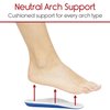 Envelop Gel Insoles for Men and Women - Shoe Heel Orthotics for Running, Hiking - Heel Cup Cushion Half Inserts - Reduce Foot Pain from Plantar Fasciitis, Spurs, Achilles and Arch Issues