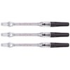 LSTYLE Carbon Dart Shafts: Spins - Clear 440 (Extra Extra Long)
