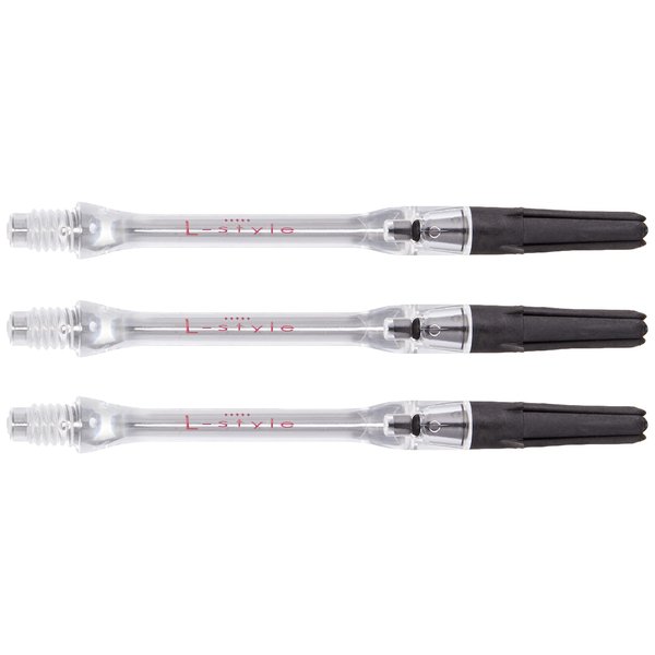 LSTYLE Carbon Dart Shafts: Spins - Clear 440 (Extra Extra Long)