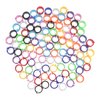 FRCOLOR 300 Pcs Stacking para Canarios 3mm Parrot Toys Bird Foot Rings Toys for Birds para periquitos australianos 4mm Cockatiel Leg Band 6mm Bird Toy Number Copper Bird