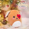 CozyWorld Puppy Dog Plushie Stuffed Animals Plush Pillow Soft Cuddly Toy Heart Love You Dog Valentine’s Birthday Gifts for Boys Girls 11.5 Inch