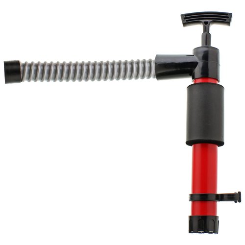 SeaSense Kayak Hand Pump - Manual Bilge Pump for Water Removal on Small Boats, Kayaks, Canoes, Bilges or Any Place Water Collects - 12" x 12" Hose