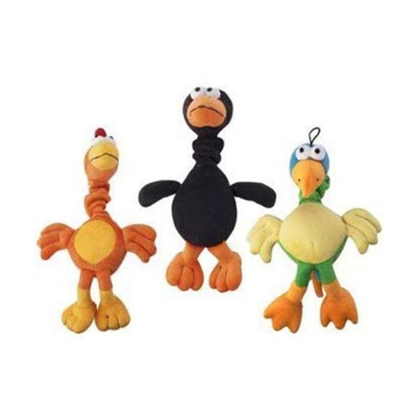 Spot Assorted Chirpies Plush Chirpies Dog Toy