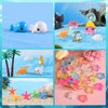 HAVAGDTM Mini Animal Figures Mini Duck Figures Miniature Garden Decor for Miniature Garden Landscape Pots Dollhouse DIY Handmade Birthday Party Favor (Ocean)