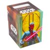 Gamegenic Star Wars Unlimited SOFT CRATE - Full-Color Printed & Officially Licensed Durable Deck Box, Holds 60 Double-Sleeved Cards, Perfect for TCGs and LCGs, Obi-Wan Kenobi/Darth Maul, Made