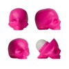 Rebels Refinery 1-Piece Capital Vices Skull-Shaped Lip Balm - Mint Flavor, Pink