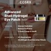 COSRX Advanced Snail Hydrogel Eye Patch (60pc), Gel Serum Mask, Puffy Undereye Treament, Fine Lines, Refresh, Hydrate| Paraben free, Korean Skin Care