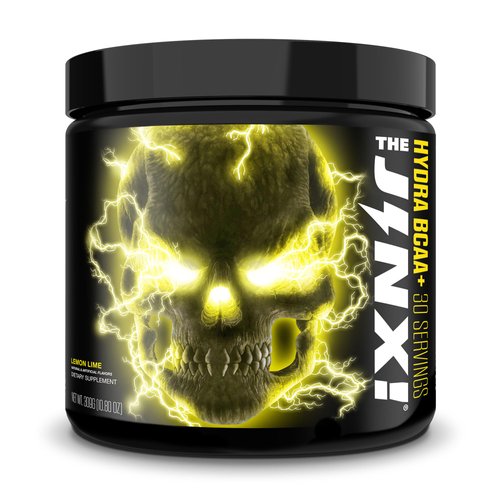 JNX SPORTS The Jinx! Hydra BCAA+ Post Workout Recovery Drink - Hydration with Electrolytes for Men & Women - 30 Serving, Lemon Lime
