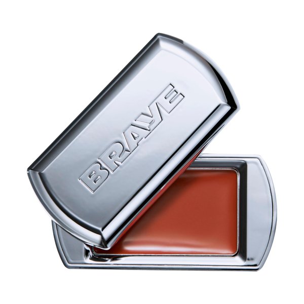BRAYE Lipsleek Vegan Makeup Blush - Monochromatic 2-in-1 Lip Balm & Face Makeup, Hydrating & Mood Buildable, Cruelty-Free, 10 Natural Looking Colors .08 oz/ 2.3g l 02 Rorty