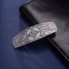 KKJOY Metal Celtic Knot Barrettes Vintage Witches Knot Hair Clips Hand Crafted Spring Clip Hair Pin Headpieces Wedding Bridal Hair Accessories for Women Girls