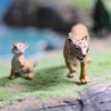 Gemini&Genius Tiger Toy Figures for Kids, Safari Tiger Animal Action Figures with Cub, Wildlife Animal Toys, Great for Kids Gift, Party Favors, Treasure Box Prizes, Goodie Bag Fillers or Cake Toppers