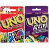 Mattel Uno Original and Uno Flip Card Games, Combo Pack of 2