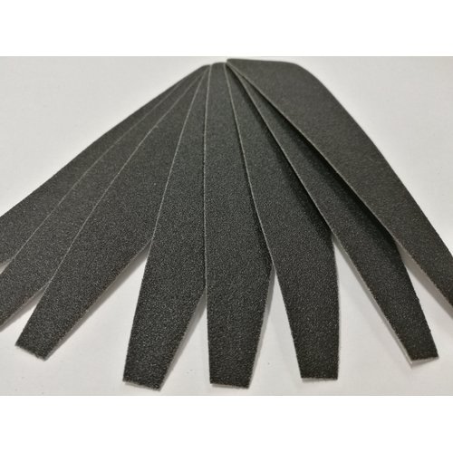 DISPOSABLE PEDICURE FOOT FILE REFILL PADSS, 120 GRIT, BLACK, 50 COUNT (120 GRIT, BLACK)