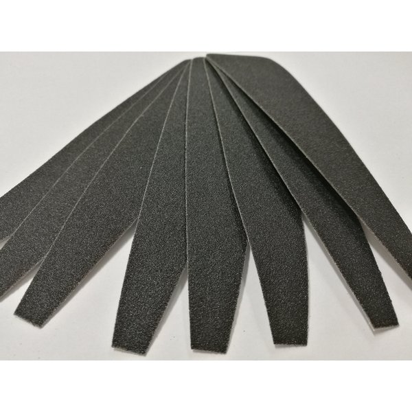 DISPOSABLE PEDICURE FOOT FILE REFILL PADSS, 120 GRIT, BLACK, 50 COUNT (120 GRIT, BLACK)