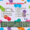 SSRMX 24Pcs Video Game Party Favors for Kids, Mini Game Keychain Arcade party favors Birthday Supplies Classroom Prizes for Boys and Girls