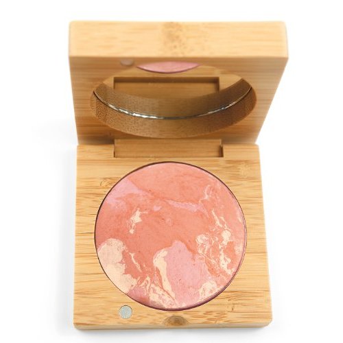Antonym Cosmetics Baked Blush for Cheeks Face Powder Makeup Wrinkle Defying Minimize Fine Lines Pores Mattifying Sun Kissed Tan Contour (Peach)